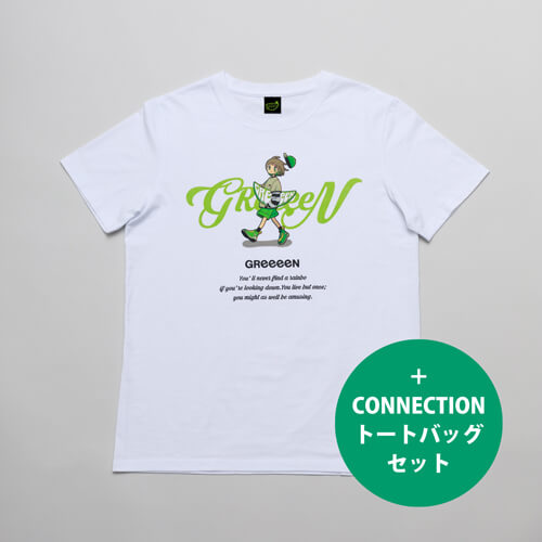 ツアーtシャツ Connection トートバッグセット 21限定アイテム Greeeen Official Shop