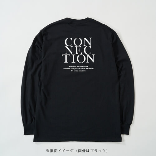 CONNECTION ロングスリーブTシャツ dark gray