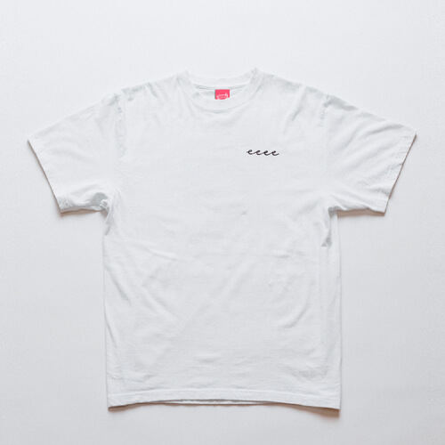 ツアーTシャツ/白