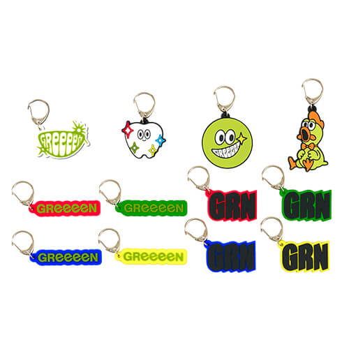 ラバーキーホルダー 2023限定アイテム GReeeeN Official Shop